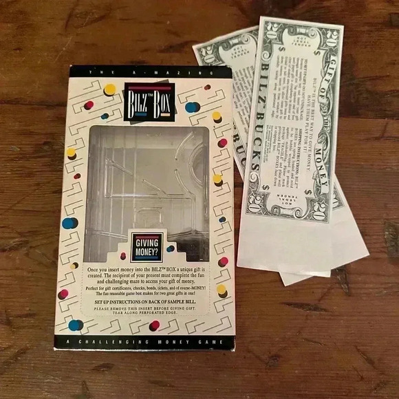 Bigz Box Reusable Money Gift Maze Box NWT - Picture 2 of 9